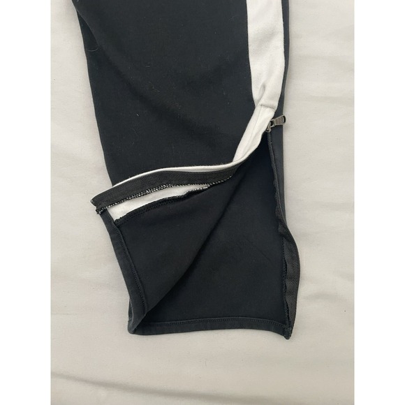 Polo Ralph Lauren Track Pants Men's XL Black White Side Stripe Ankle Zip - Picture 5 of 9